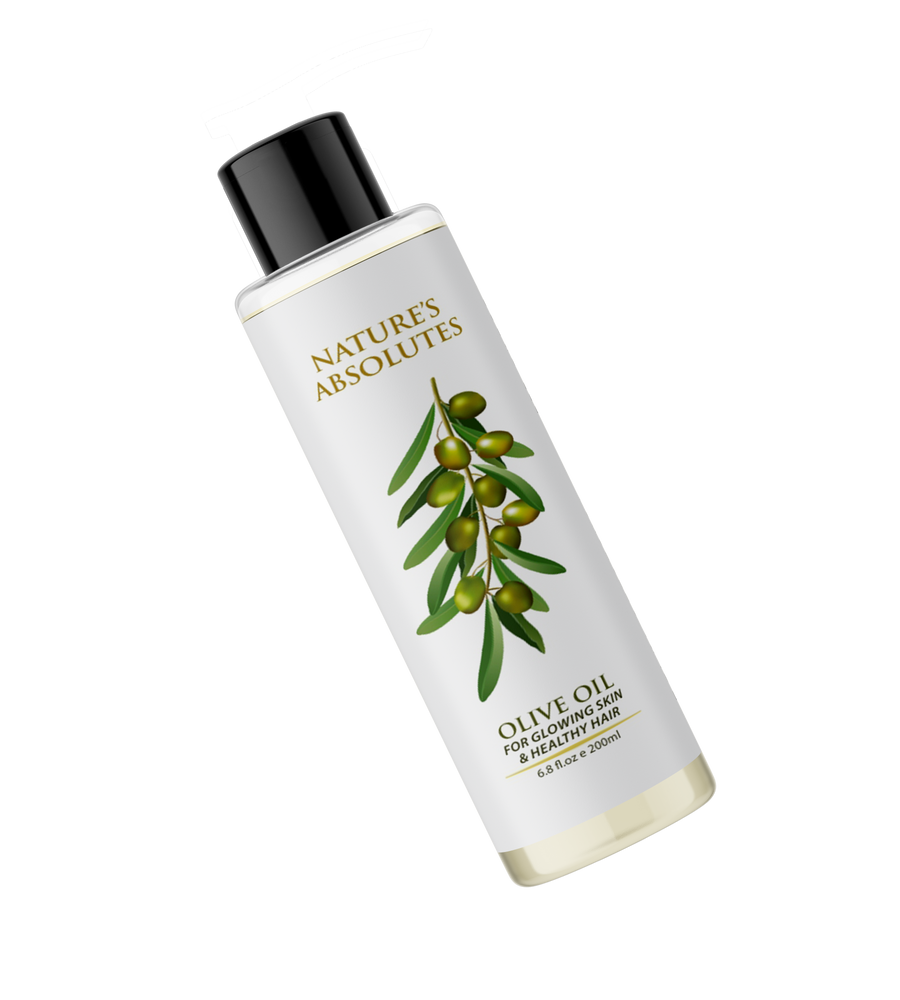 Cold Pressed - Olive Oil - Natural Moisturizer For hair and skin (200 ml)