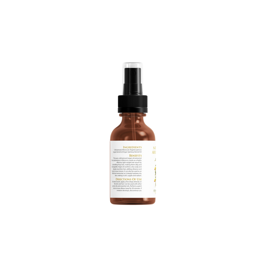 Cold Pressed - Argan Oil-  Natural Moisturizer For hair and skin