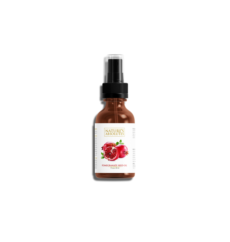 Cold Pressed - Pomegranate Seed  Oil - Natural Moisturizer For hair and skin (30 ml)