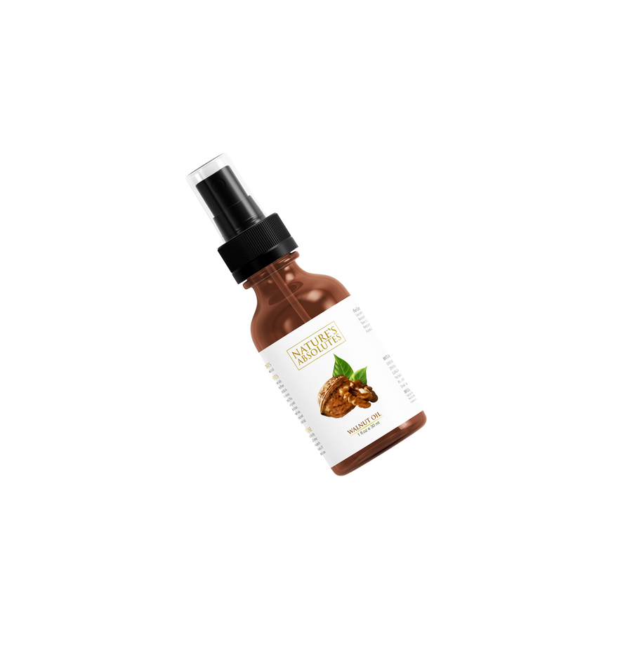 Cold Pressed - Walnut Oil - Natural Moisturizer For hair and skin (30 ml)