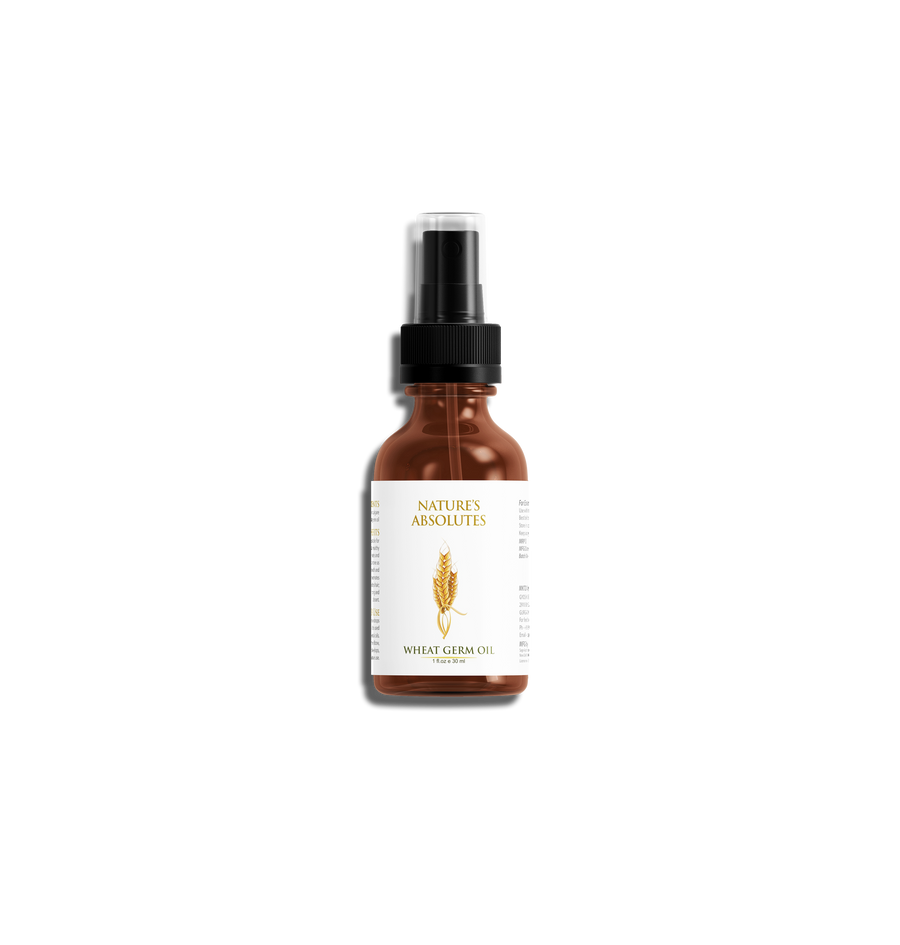 Cold Pressed - Wheat Germ Oil - Natural Moisturizer For hair and skin (30 ml)